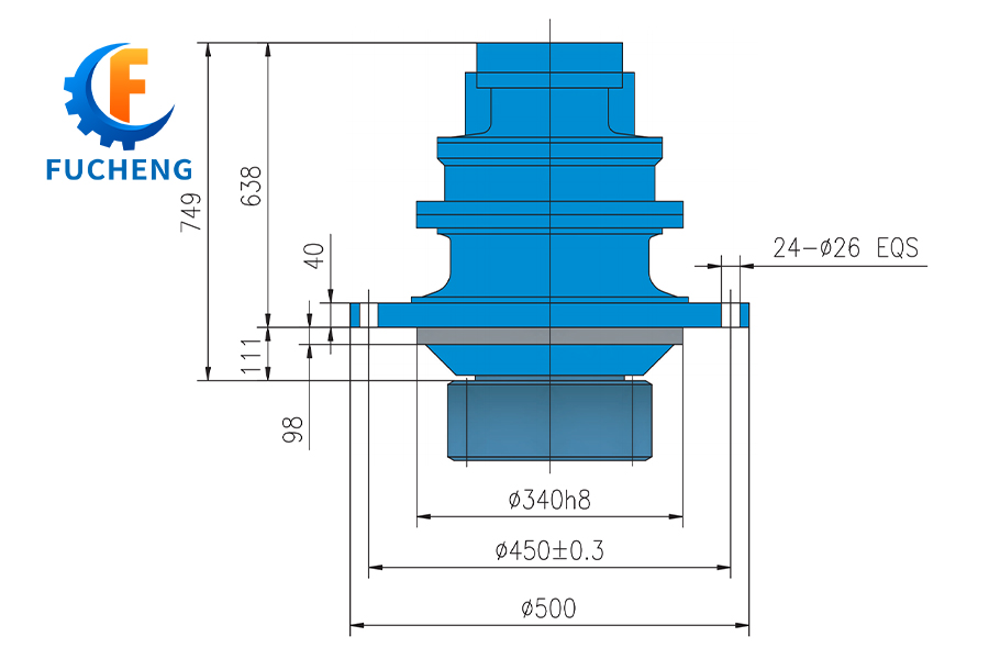 WLB60B Lower Flange